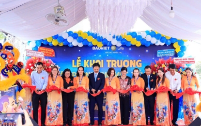 Khai trương VP Bảo Việt Trà Vinh